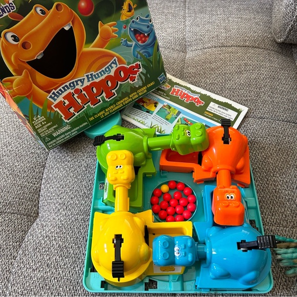 $5 Add-On: Hungry Hungry Hippos game - Picture 2 of 4